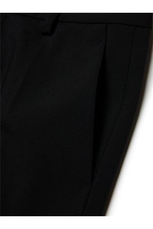 Black Polyester Trousers DSQUARED KIDS | DQ2276D0A8ADQ900